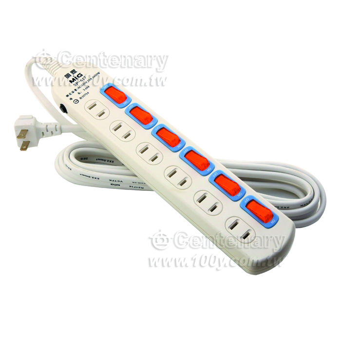 2P*6 AC Power Strips - 14682 Product Image