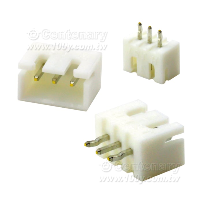 JST_XH 2P 公座  無凸耳2.5*7.4mm - 80709 產品圖片