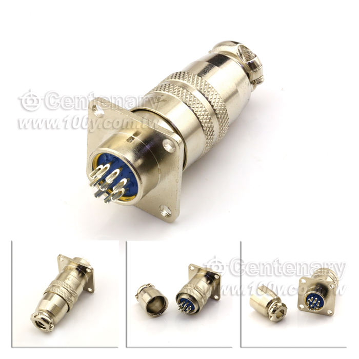 Nickle Plated Industrial Circular connectors - 53381 Product Image