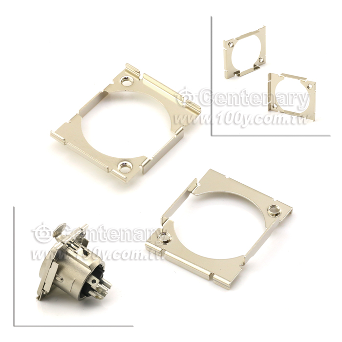 MFD/Connector Accessory, Mounting Frame, XLR Chassis Connector, PowerCON Series - 116962 Product Image