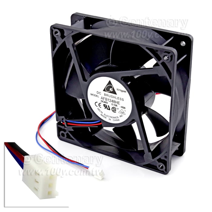 DC48V 3線式風扇 120*120*38mm