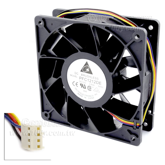 DC12V 4線式風扇 120*120*38mm