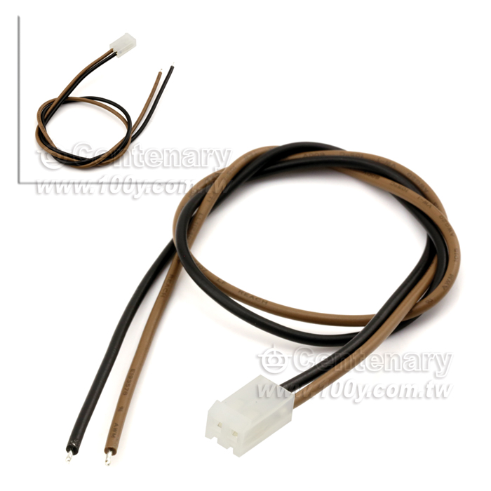 3.96mm端子+線40CM/2P【ROHS】 - 9109 產品圖片