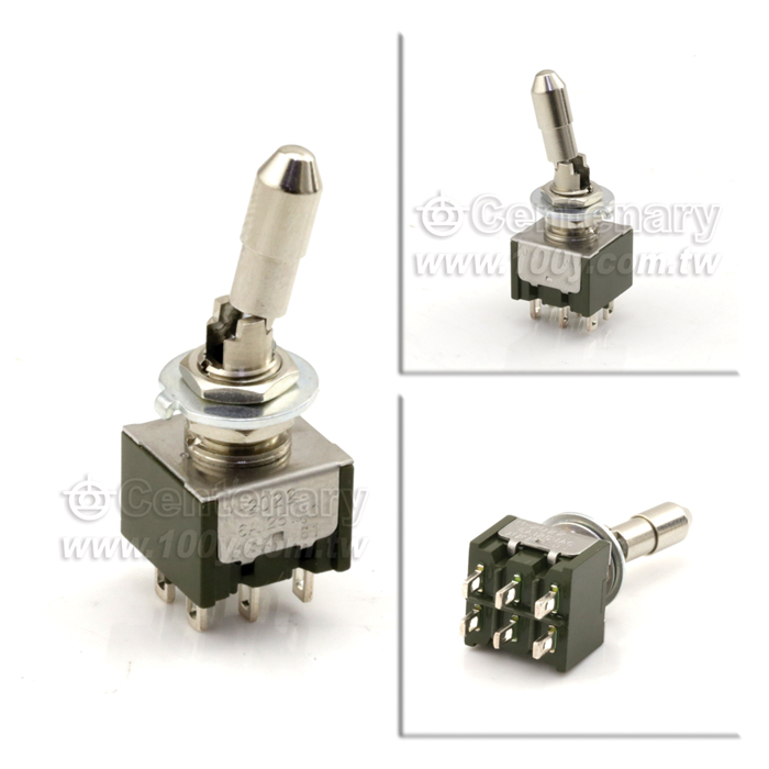 搖臂開關 ON-NONE-ON DPDT - 87044 產品圖片