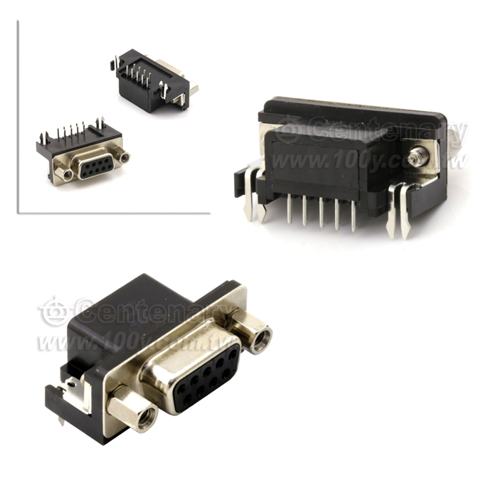 D-Sub Socket With Board Lock - 117274 Product Image