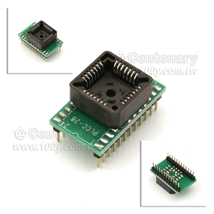 28P PLCC to DIP24 Programming Adaptor - 117286 Product Image