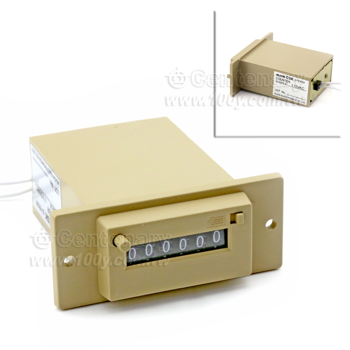 110VAC 3VA / Y-TYPE 計數器 - 103186 產品圖片
