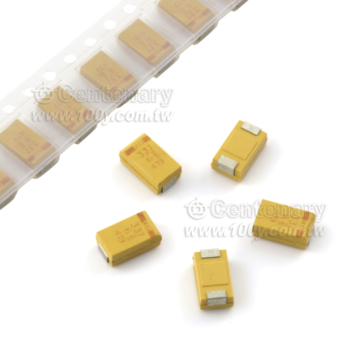 SMD 鉭電 330uF/6.3V ±20%  D Case - 95459 產品圖片