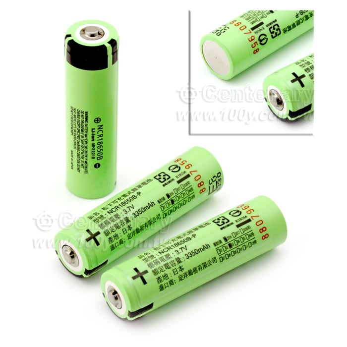 3.7V 充電鋰電池(凸頭)無保護板 - 103353 產品圖片