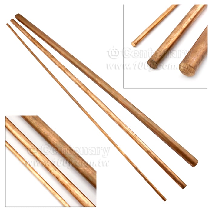 T2紫銅棒-直徑5mm*長1m - 140754 產品圖片