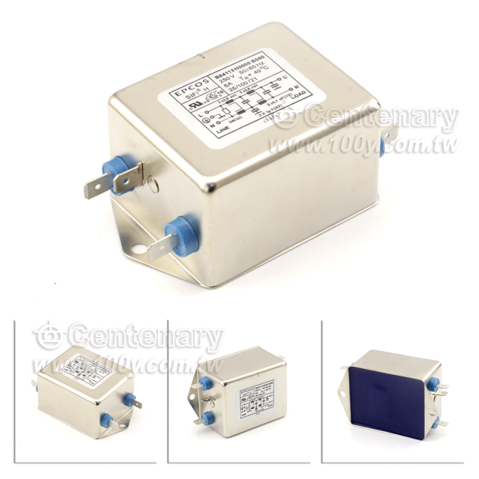 單相濾波器 6A/250V - 117996 產品圖片