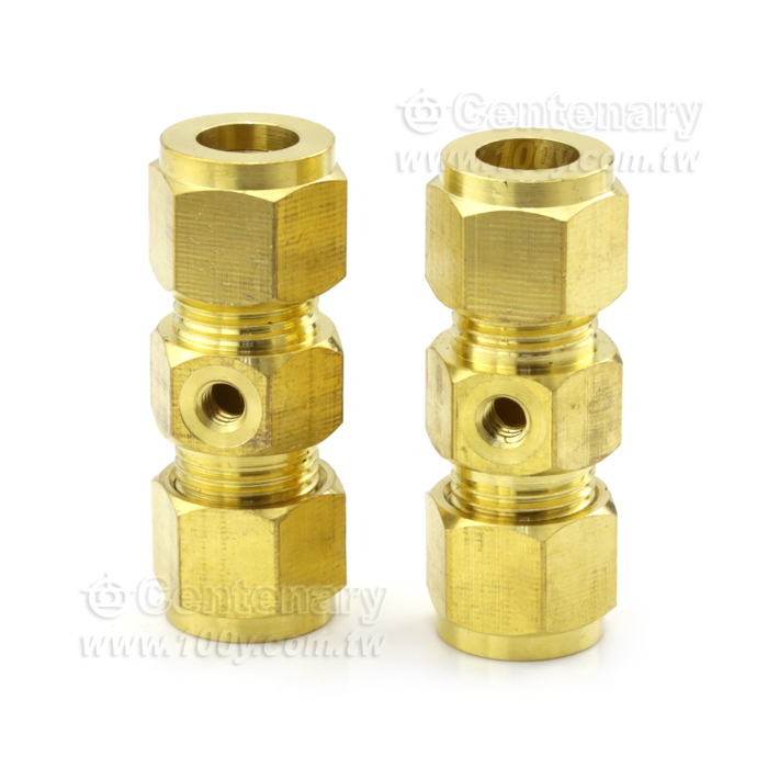 直通雙噴座 快擰式9.52mm - 117799 產品圖片