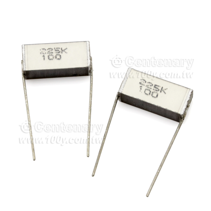 聚酯薄膜電容_2.2uF/100V  ±10%