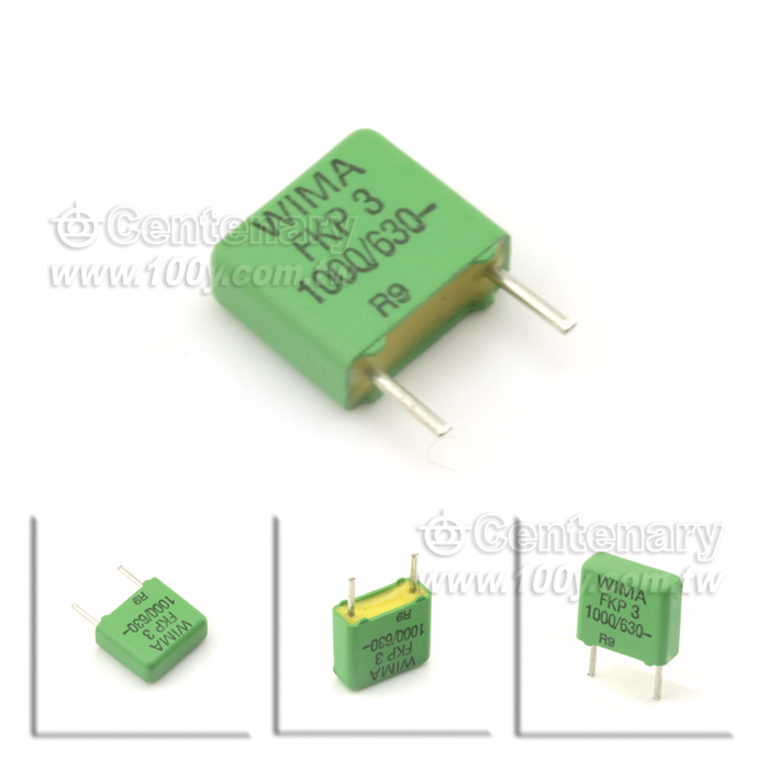 1000pF/630V   5%(角距7.5mm) 無鉛 - 65622 產品圖片