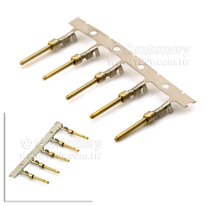 Male terminal 24-28AWG