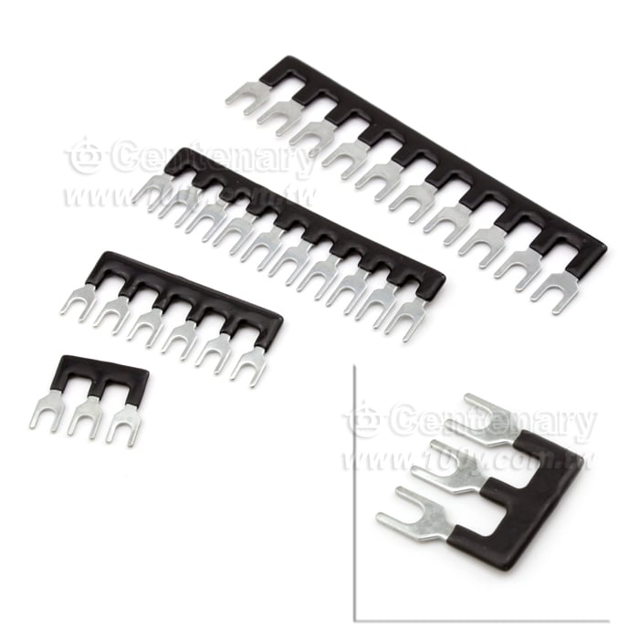 TBR短路片 20A 10P 黑色 4.0mm - 43790 產品圖片