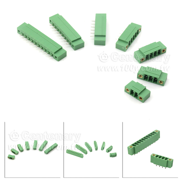 2P 直針針座 180°  Pitch:3.81mm - 118232 產品圖片