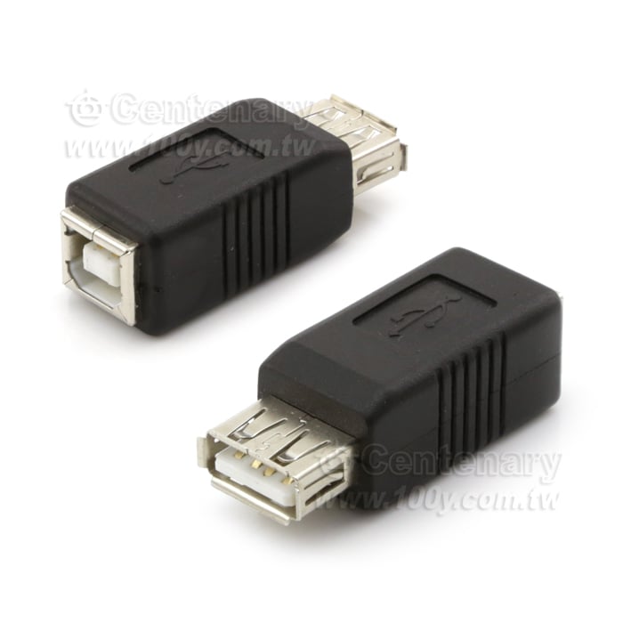 USB A母 TO B母轉接頭