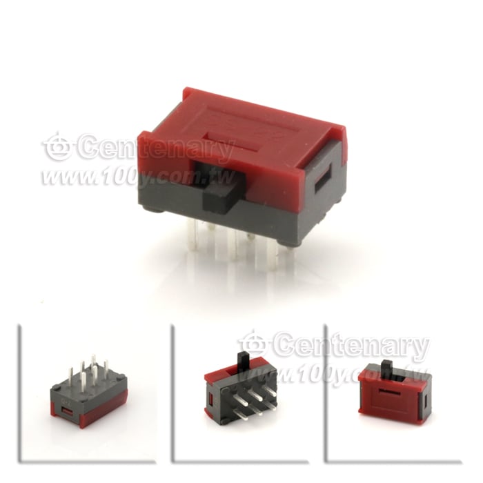 NKK_滑動開關 DPDT  0.1A/30VDC