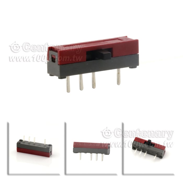 NKK_滑動開關 SP3T 100*100" 0.1A/30VDC