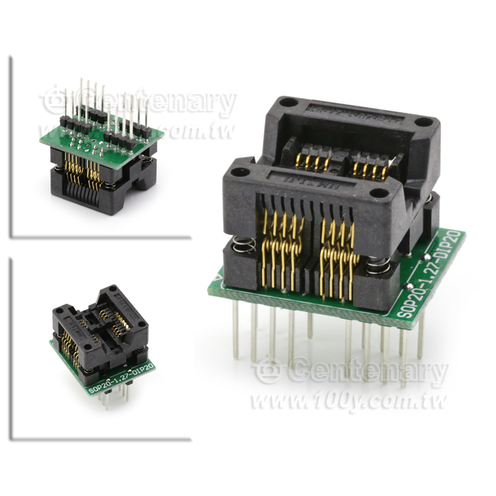 SOP 1.27mm Test Socket - 119077 Product Image