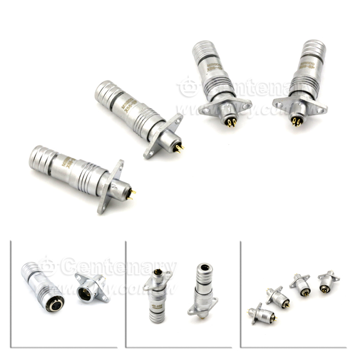 Push-pull Nickle Plated Industial Circular Connector - 119130 Product Image