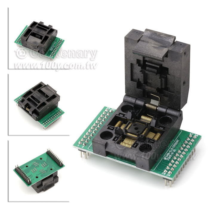 QFP 0.5mm Test Socket FPQ-48-0.5-06 - 119209 Product Image