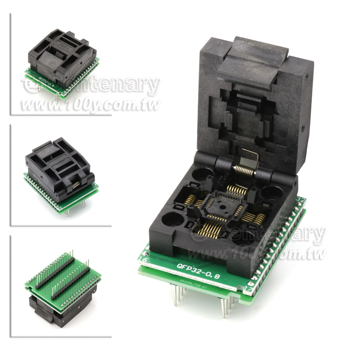 QFP 0.8mm Test Socket OTQ-32-0.8-02 - 119254 Product Image
