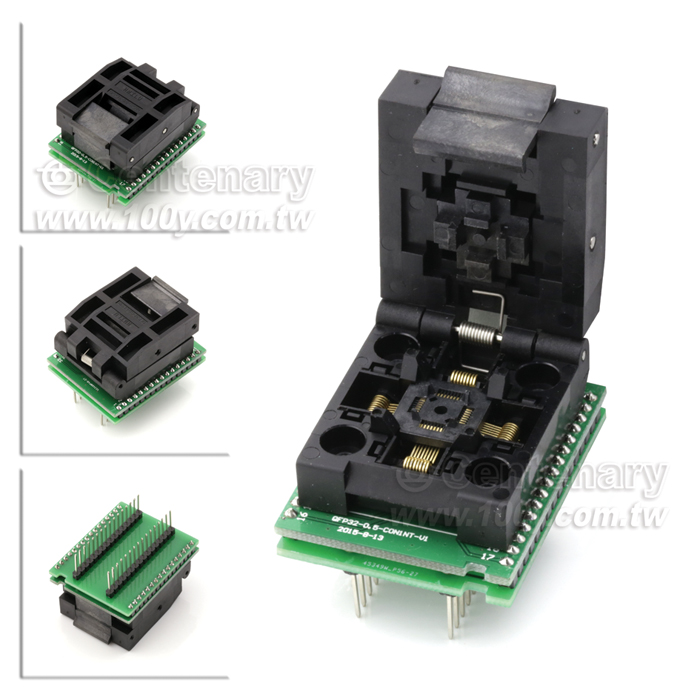 QFP 0.5mm Test Socket IC51-0324-805 - 119207 Product Image