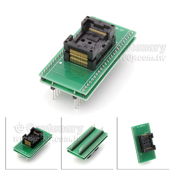 TSOP48 0.5mm Test Socket IC354-0482-031 - 119266 Product Image