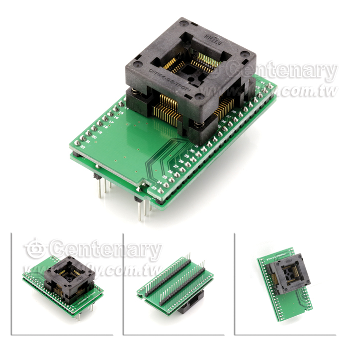 QFP 0.8mm Test Socket OTQ-44-0.8-14 - 119261 Product Image