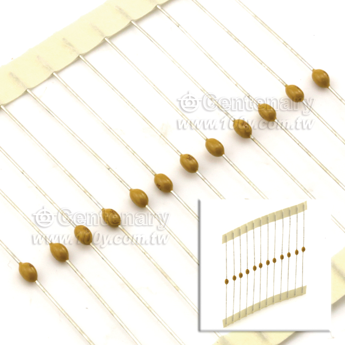 Axial Leaded Multilayer Ceramic Capacitor For General Purpose - 119626 Product Image