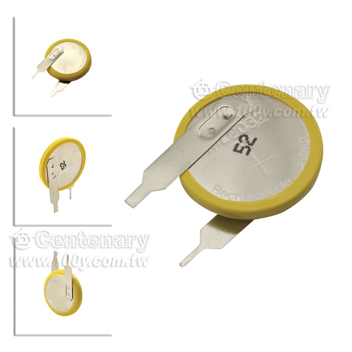 充電鋰電池 3V 帶P腳