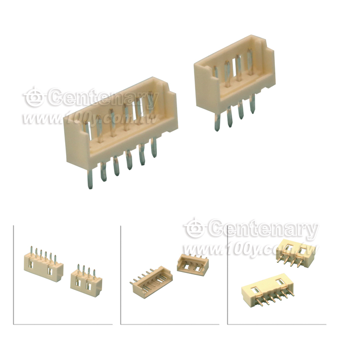 2.00mm Pitch Micro-Latch Wire-to-Board Header, Vertical, Square Pin, Three-Sided Shround - 120780 Product Image