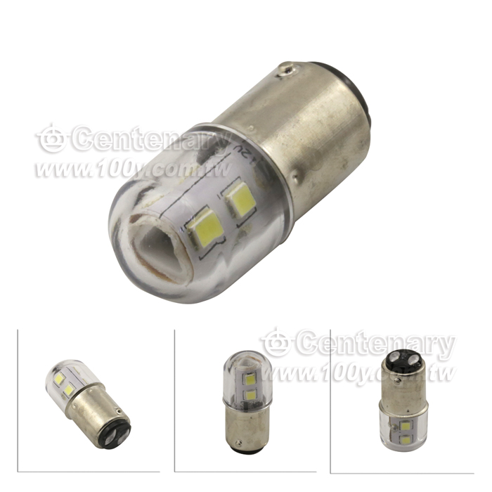  雙觸點 報警信號指示燈白色 24V 5W - 121295 產品圖片