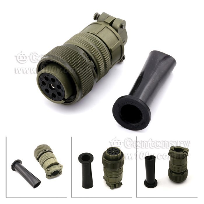 Straight Plug+Cable Strain Relief Clamp - 120610 Product Image