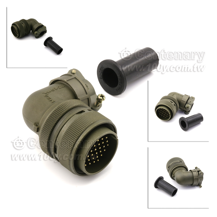 90° Angle Connector+Cable Strain Relief Clamp - 120759 Product Image