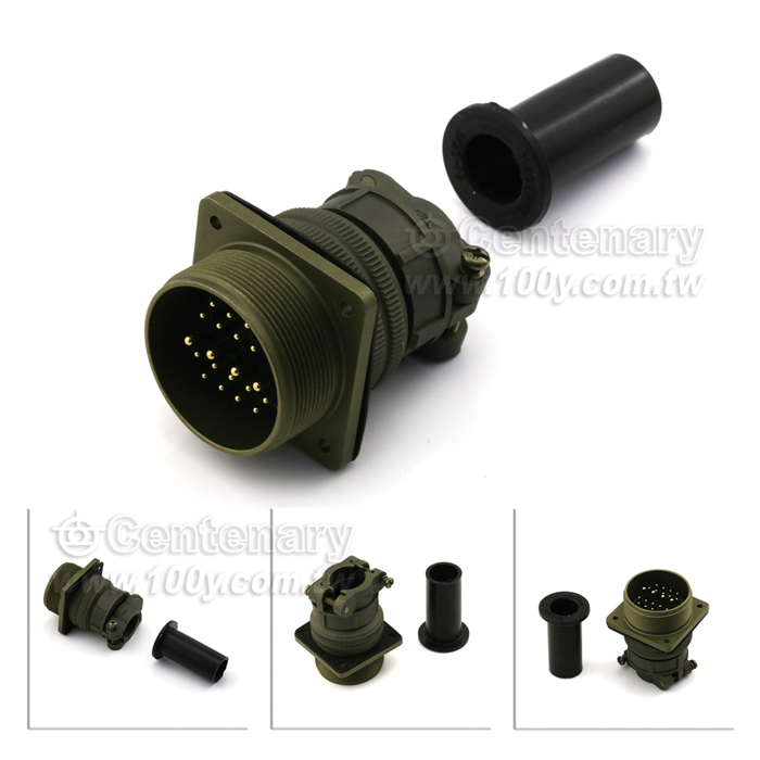 19P公端直管接頭+電纜夾 - 120734 產品圖片