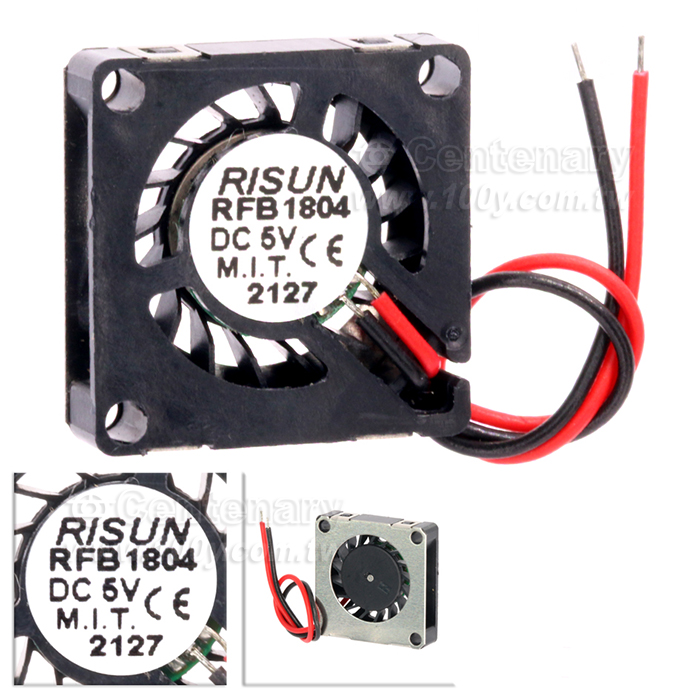 微型側流風扇 DC5V 50mA(max:60) 18*18*4.25mm