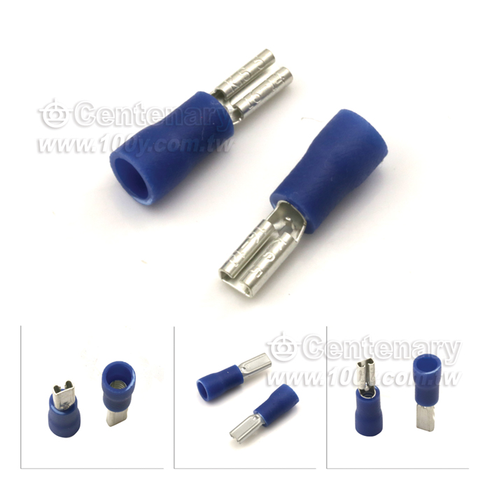 VINYL-FULLY INSULATED FEMALE DISCONNECTORS - 8292 Product Image