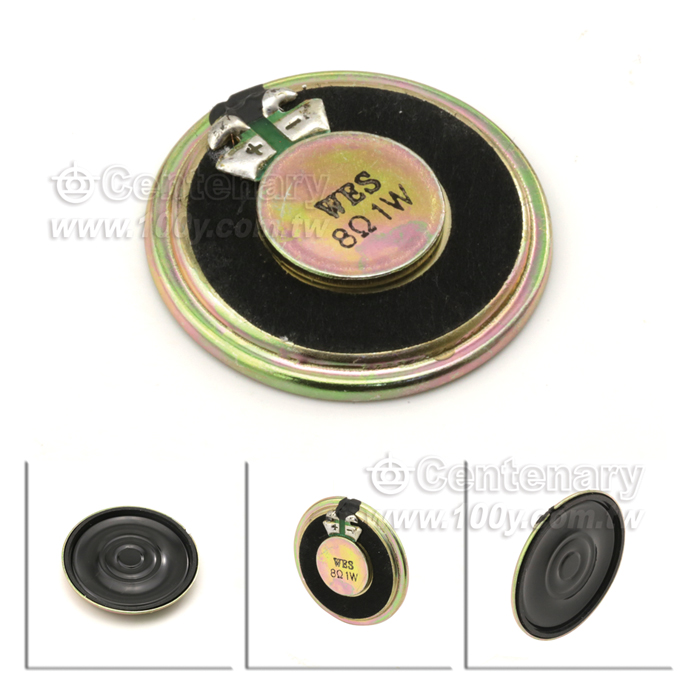 直徑36MM,8歐1W鐵殼內磁喇叭 - 124296 產品圖片