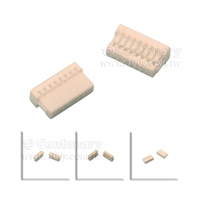 JST_3P connector without protrusions
