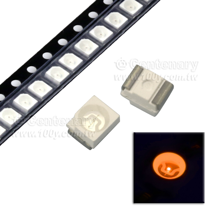 1210 SMD LED 橙色 厚度1.9mm  - 100325 產品圖片