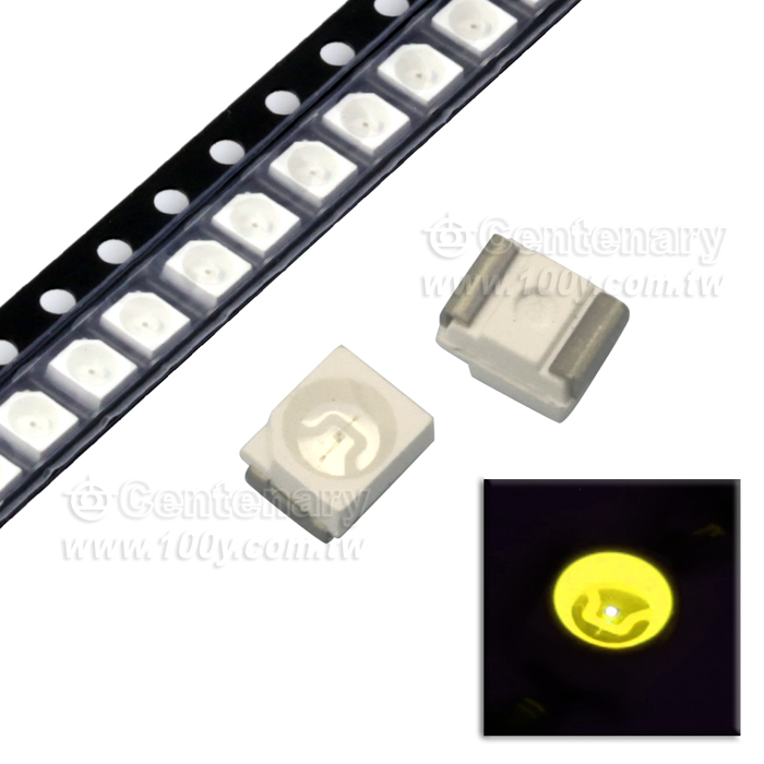 1210 SMD LED 黃色 厚度1.9mm  - 100316 產品圖片