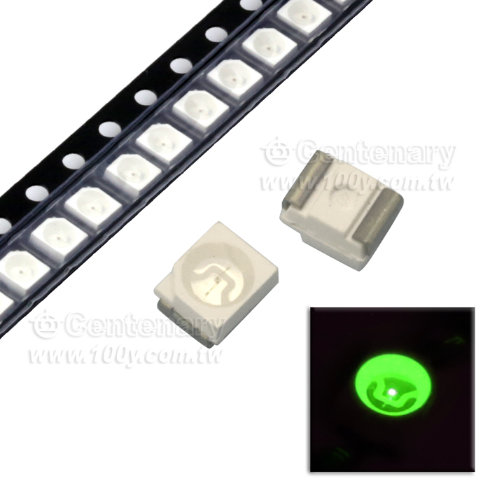 1210 SMD LED 翠綠色 厚度1.9mm - 100323 產品圖片