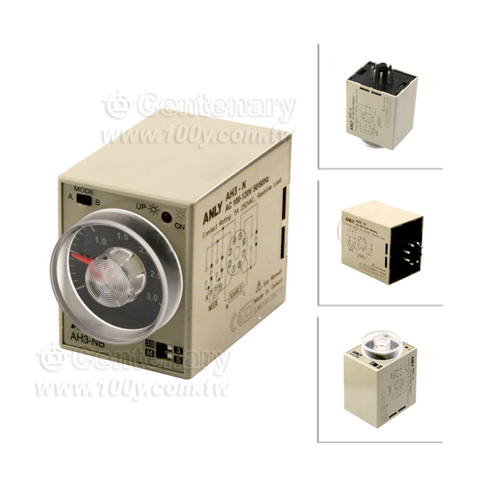 多段式限時繼電器 3S,30S,3M,30M - 104838 產品圖片