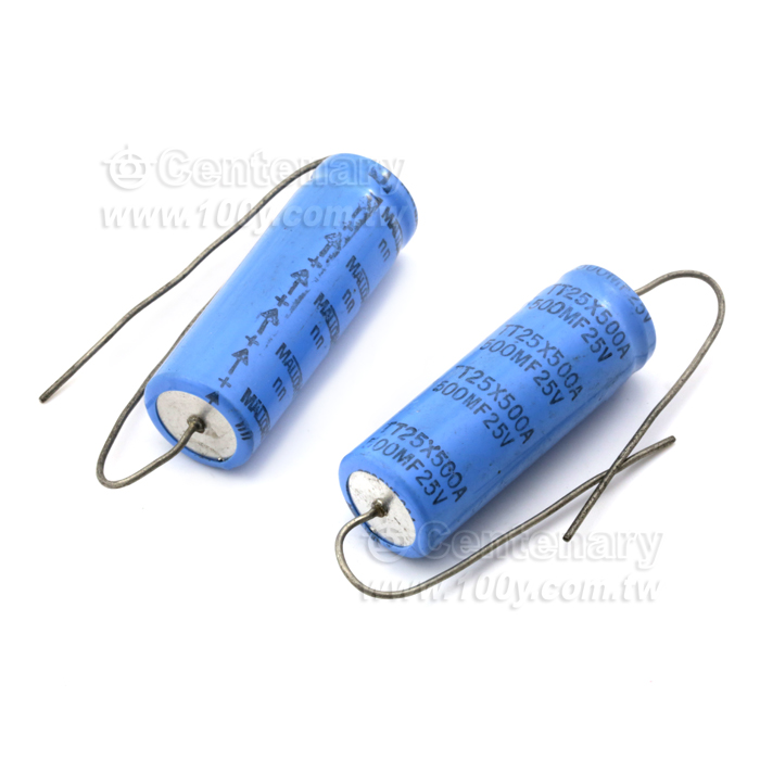 毛蘿利軸向500UF 25V電容10*35MM - 125573 產品圖片
