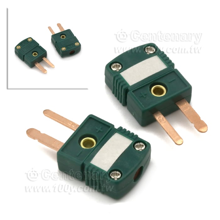 R/S type thermocouple plug and socket Platinum neon thermocouple connector
