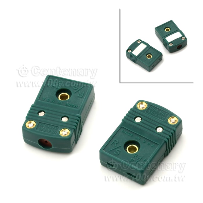 R/S type thermocouple plug and socket Platinum neon thermocouple connector