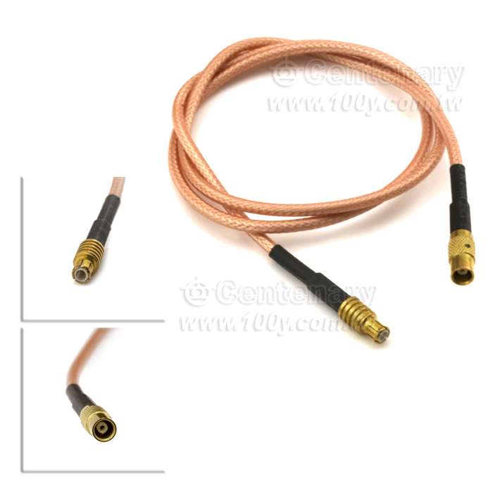 MCX公頭對MCX母頭RG316鍍銀線0.5M - 66063 產品圖片